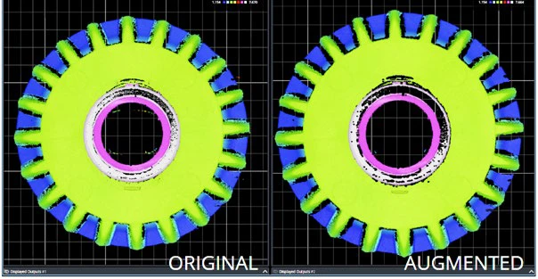 合成データと拡張データの生成