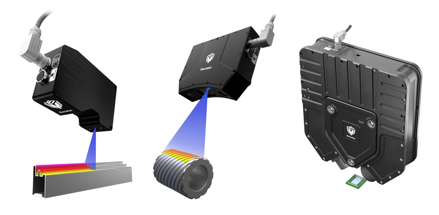 様々な撮像手法の3Dセンサーに対応